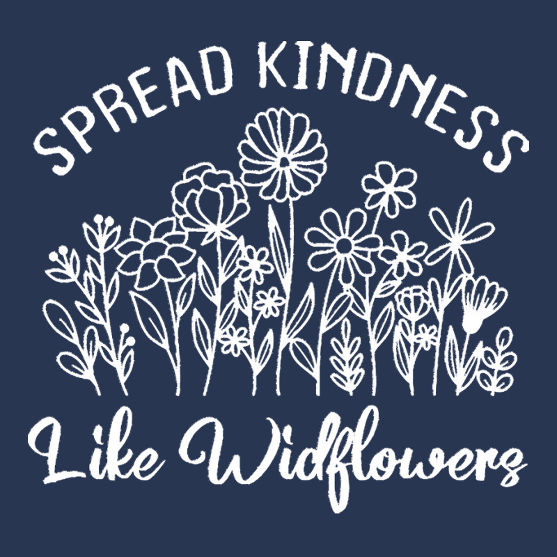 Spread Kindness Like Wildflowers T  Shirt Spread Kindness Like Wildflo Men Denim Jacket | Artistshot