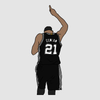 Tim Duncan Pointing Up Exclusive T-shirt | Artistshot