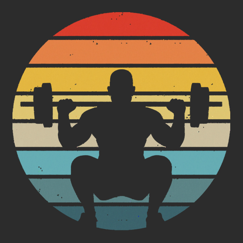 Squat T  Shirt Squat Silhouette On A Distressed Retro Sunset Print T Exclusive T-shirt | Artistshot