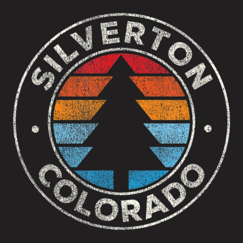 Trending Silverton Colorado Co Vintage Retro 70s T-shirt | Artistshot