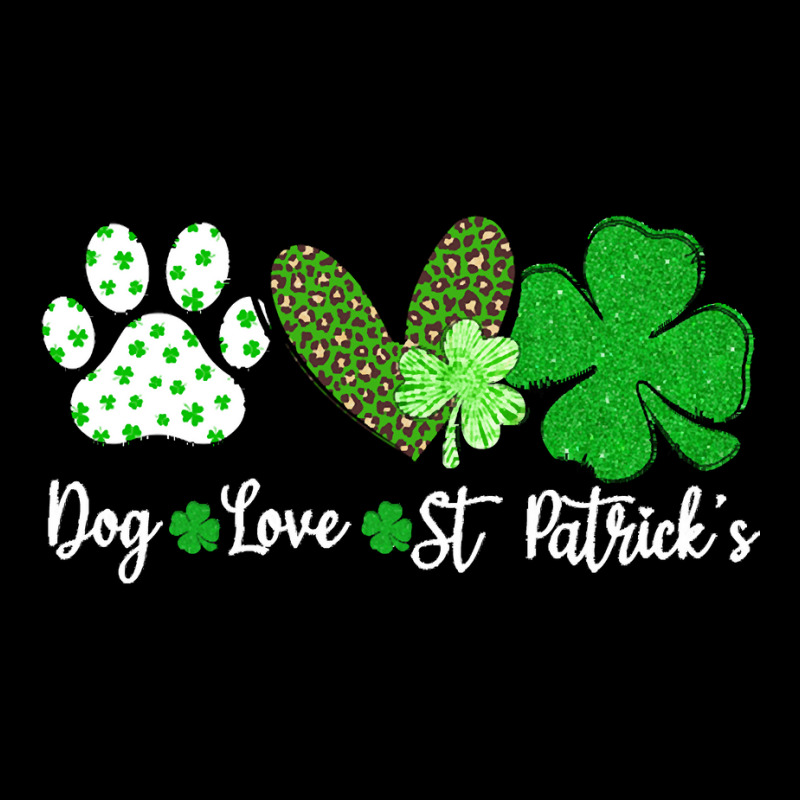 St Paddys Paw Dog Leopard Shenanigans T  Shirt Dog Love St Patricks Da Pocket T-shirt | Artistshot