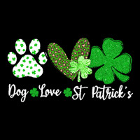 St Paddys Paw Dog Leopard Shenanigans T  Shirt Dog Love St Patricks Da V-neck Tee | Artistshot