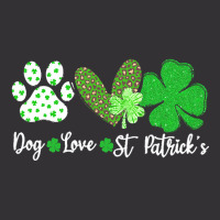 St Paddys Paw Dog Leopard Shenanigans T  Shirt Dog Love St Patricks Da Vintage Short | Artistshot