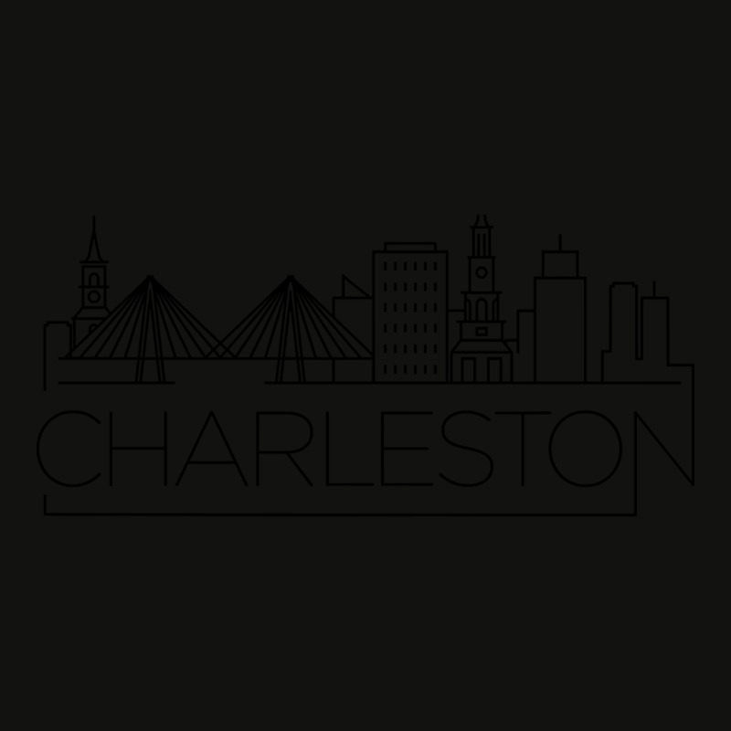 Hot Trend Charleston Minimal Skyline Scorecard Crop Tee by Jerhogen528 | Artistshot