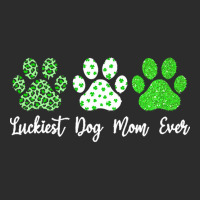 St Paddys Paw Dog Leopard Shenanigans T  Shirt Luckiest Dog Mom Ever S Exclusive T-shirt | Artistshot