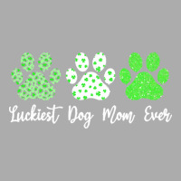 St Paddys Paw Dog Leopard Shenanigans T  Shirt Luckiest Dog Mom Ever S Men's T-shirt Pajama Set | Artistshot