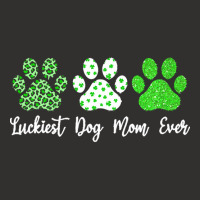 St Paddys Paw Dog Leopard Shenanigans T  Shirt Luckiest Dog Mom Ever S Champion Hoodie | Artistshot