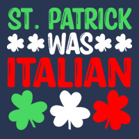 St Paddys Was Italian T  Shirt St Patrick Was Italian St Pattys Day Fu Men Denim Jacket | Artistshot