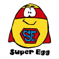 Super Egg   The Egg Superhero V-neck Tee | Artistshot