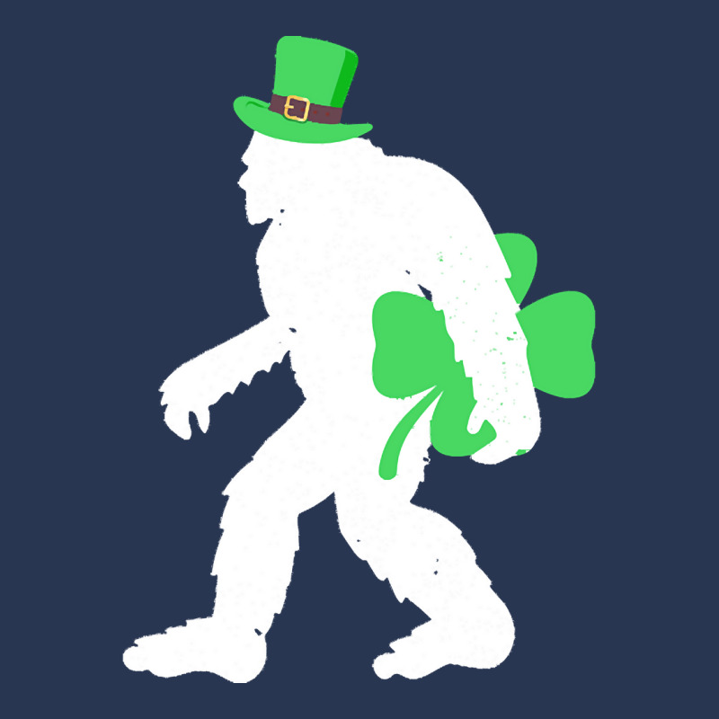 St Patricks Day Bigfoot Clover T  Shirt St Patricks Day Bigfoot Clover Men Denim Jacket | Artistshot