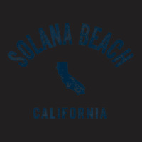 Limited Edition Solana Beach California Ca Vintage 70s Sports Navy Pri T-shirt | Artistshot