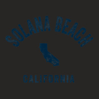 Limited Edition Solana Beach California Ca Vintage 70s Sports Navy Pri Ladies Fitted T-shirt | Artistshot