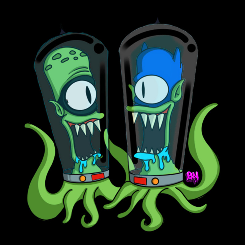 Kang Man And Kodos Sidekick Simps0nszzz Fleece Short by flackosemeaox | Artistshot