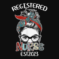 Registered Nurse Est 2023 Rn Nursing School Graduation T Shirt Crop Top | Artistshot