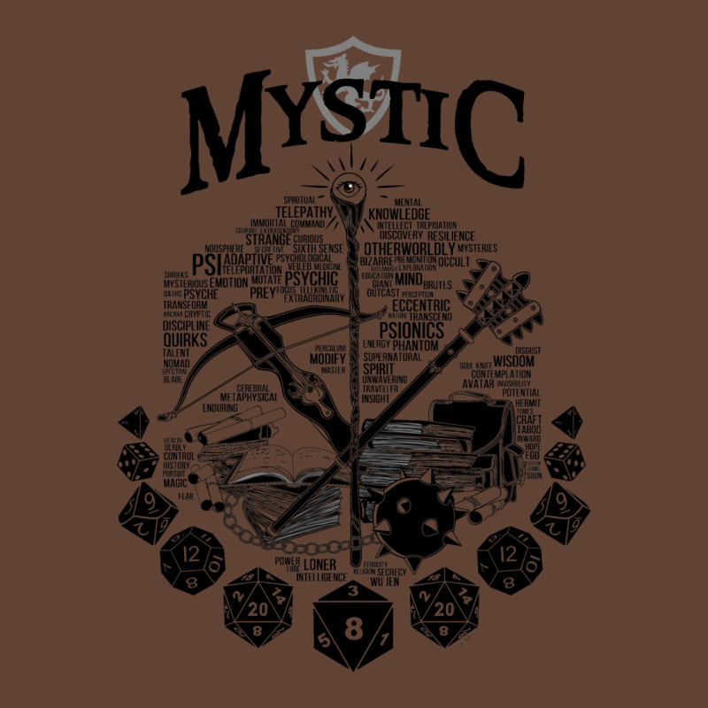 Rpg Class Series Mystic   Black Version T-Shirt by alhajiyavanic | Artistshot