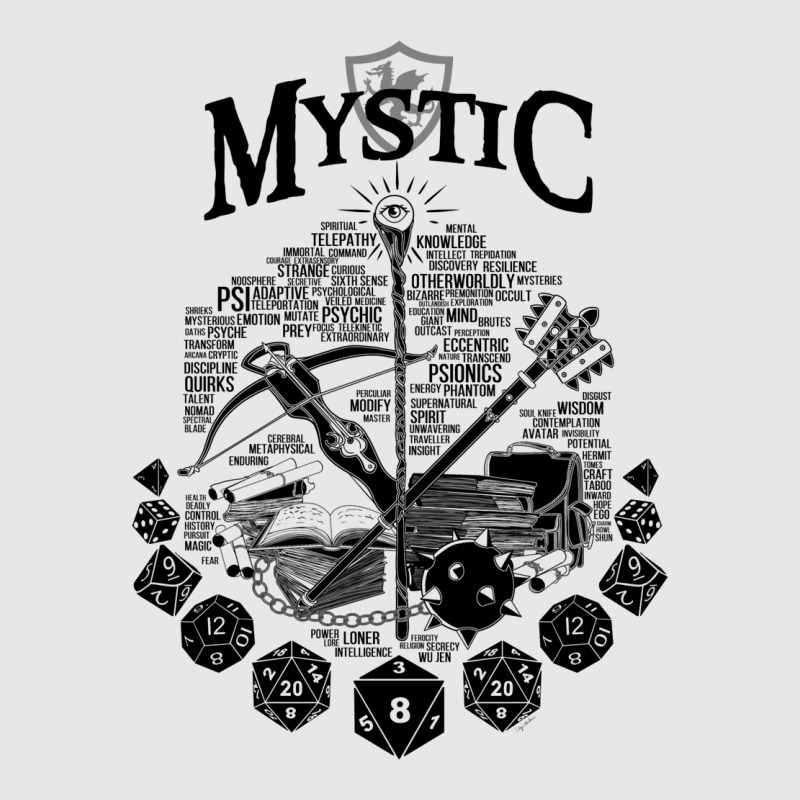 Rpg Class Series Mystic   Black Version Unisex Jogger by alhajiyavanic | Artistshot