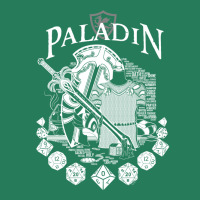 Rpg Class Series Paladin   White Text T-shirt | Artistshot