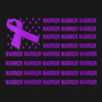 Womens Domestic Violence Warrior   Usa Flag Purple Ribbon V Neck T Shi Flannel Shirt | Artistshot