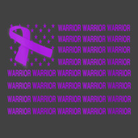 Womens Domestic Violence Warrior   Usa Flag Purple Ribbon V Neck T Shi Vintage T-shirt | Artistshot