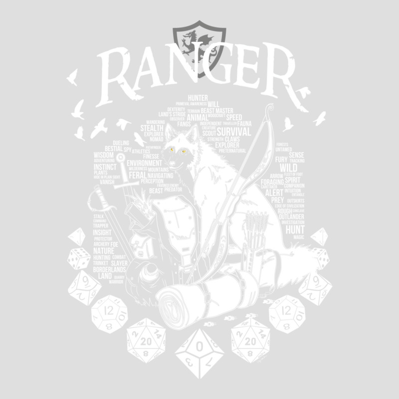 Rpg Class Series Ranger   White Version V-Neck Tee by alhajiyavanic | Artistshot