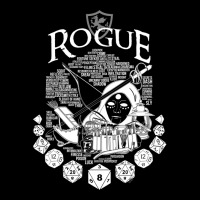 Rpg Class Series Rogue   White Version Pocket T-shirt | Artistshot