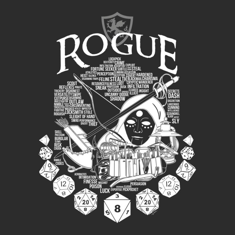 Rpg Class Series Rogue   White Version Exclusive T-shirt by alhajiyavanic | Artistshot