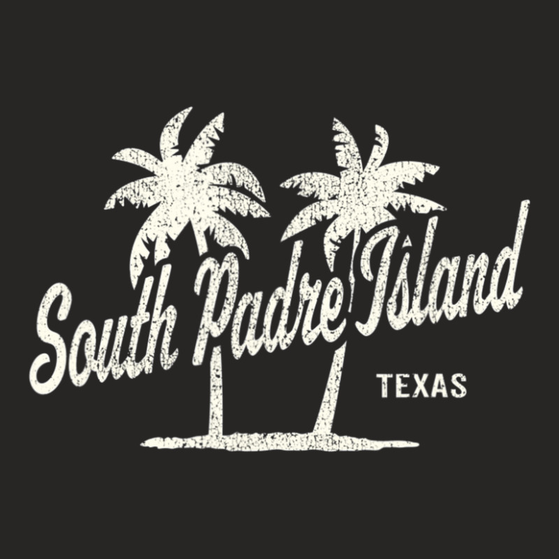 Trending South Padre Island Texas Vintage 70s Palm Trees Ladies Fitted T-Shirt by haodinhvan1 | Artistshot