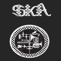 Ska Music Instruments T Shirt Ladies Fitted T-shirt | Artistshot