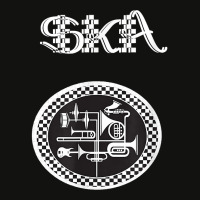 Ska Music Instruments T Shirt Scorecard Crop Tee | Artistshot