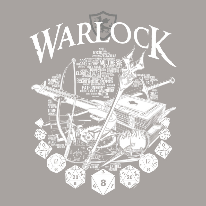 Rpg Class Series Warlock   White Version Racerback Tank by alhajiyavanic | Artistshot