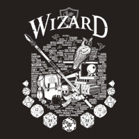 Rpg Class Series Wizard   White Version Tank Top | Artistshot