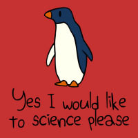 Yes I Would Like To Science Please Penguin V-neck Tee | Artistshot