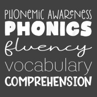 Phonemic Awareness Phonics Fluency Vocab Comprehension T Shirt Vintage T-shirt | Artistshot