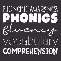 Phonemic Awareness Phonics Fluency Vocab Comprehension T Shirt Vintage Hoodie And Short Set | Artistshot