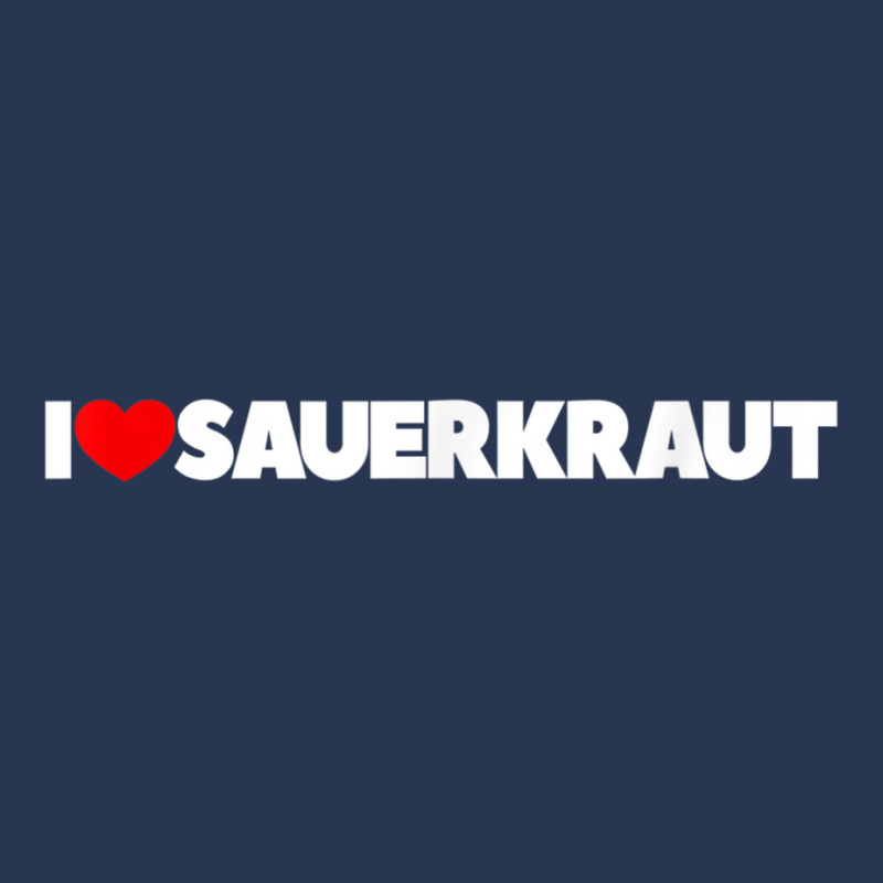 I Love (heart) Sauerkraut T Shirt Ladies Denim Jacket by hamlerf | Artistshot