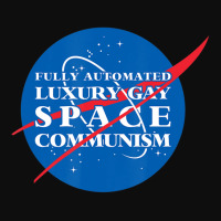 Fully Automated Luxury Gay Space Communism Crop Top | Artistshot