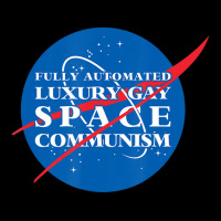 Fully Automated Luxury Gay Space Communism Cropped Hoodie | Artistshot