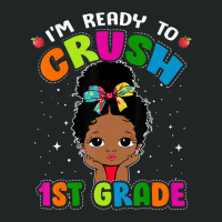 Limited Edition I'm Ready To Crush 1st Grade Cute Black Girl First Day Duffel Bag | Artistshot