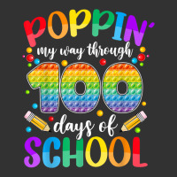 Poppin My Way Through 100 Days Of School Kids Boys Pop It T Shirt Baby Bodysuit | Artistshot