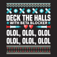 Deck The Halls Beta Blockers Nurse Christmas Ugly Sweater Vintage Cap | Artistshot