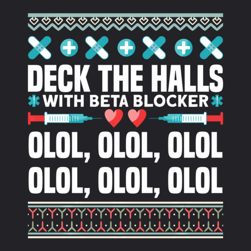 Deck The Halls Beta Blockers Nurse Christmas Ugly Sweater Youth Tee by longho | Artistshot