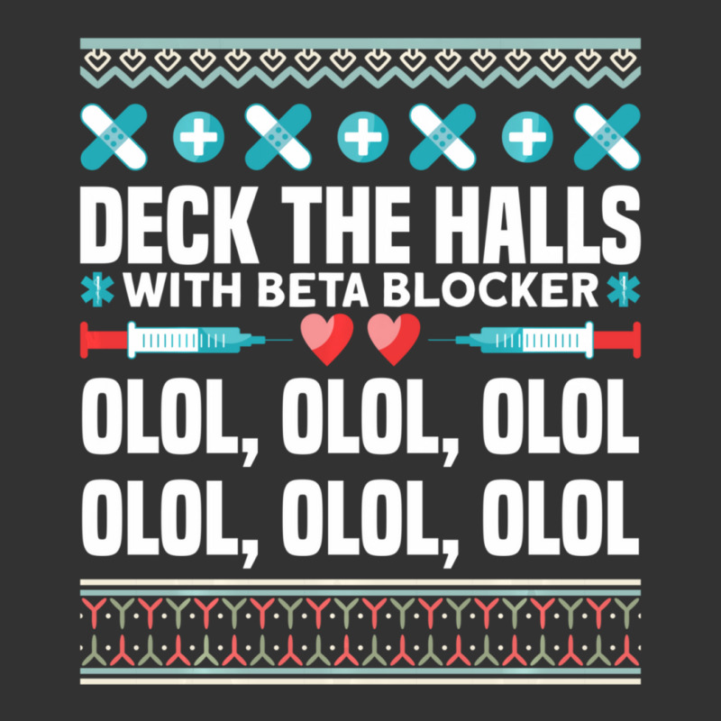 Deck The Halls Beta Blockers Nurse Christmas Ugly Sweater Baby Bodysuit by longho | Artistshot