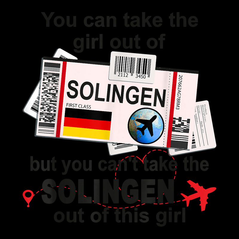 Solingen Girl   Solingen Boarding Pass   Solingen T Shirt Youth Hoodie by kamrynshut8 | Artistshot