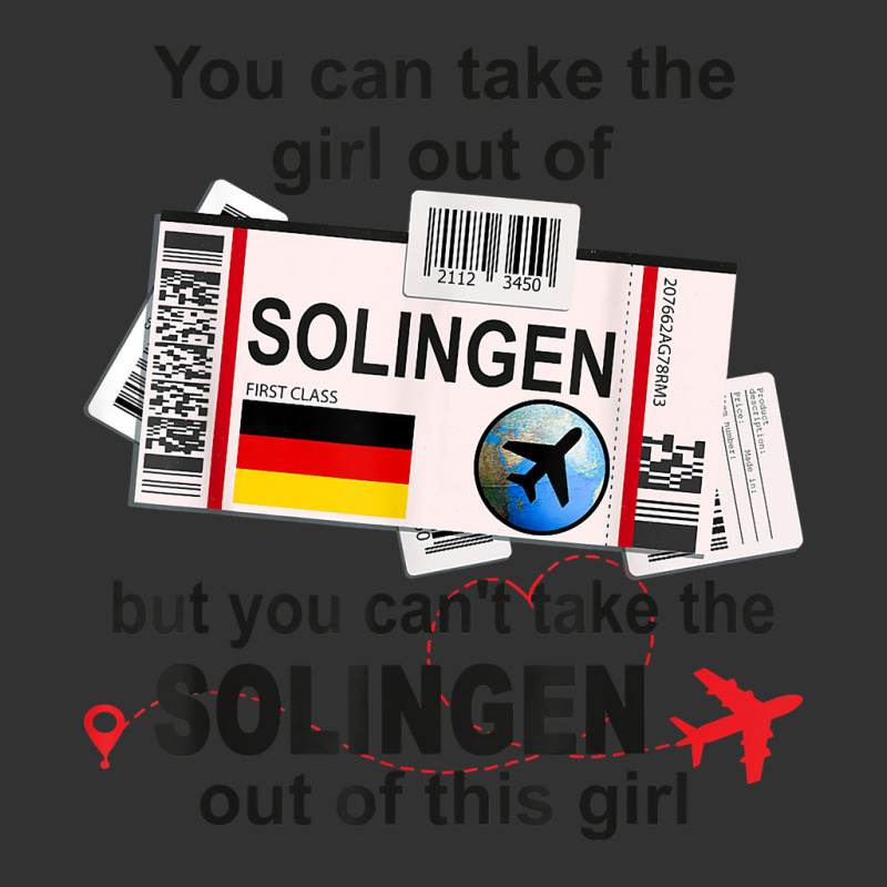 Solingen Girl   Solingen Boarding Pass   Solingen T Shirt Baby Bodysuit by kamrynshut8 | Artistshot