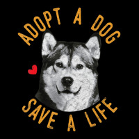 Limited Edition Adopt A Dog Save A Life Rescue Alaskan Malamute Baby Tee | Artistshot