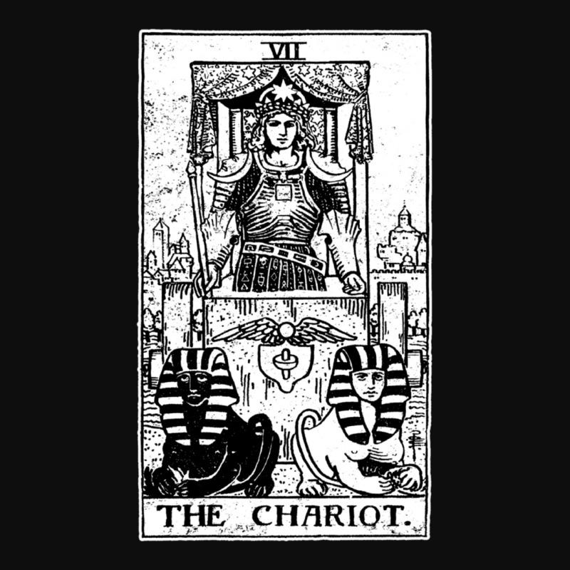 The Chariot Tarot Card Major Arcana Fortune Telling Occult Essential Crop Top by apolitery | Artistshot