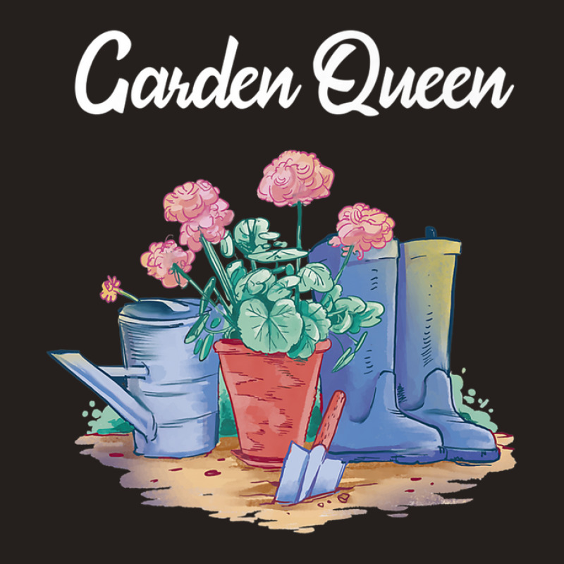 Gardener Funny Watering Can Wellington Boots Garden Queen Tank Top | Artistshot