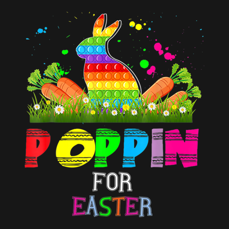 Cute Bunny Bubble Pop Easter Bunny Poppin For Easter Medium-length Apron | Artistshot