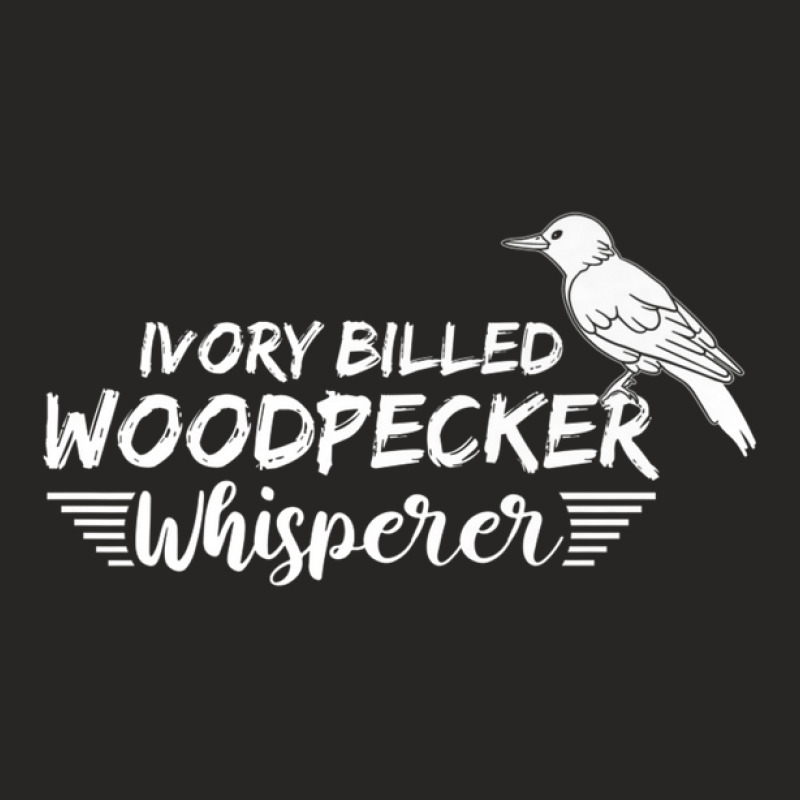 Ivory Billed Woodpecker Bird Feeder House Birdwatching Ladies Fitted T-Shirt by garbaaargouby | Artistshot