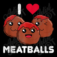 I Love Meatballs Meatball Maker Chef Food Lover Cropped Sweater | Artistshot